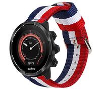 Estuyoya 24mm Strap compatible with Suunto 9 Baro France Tricolour