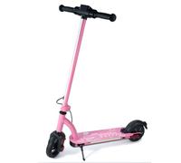 ESTVELO 6.5" Lightweight Kids Electric Scooter, for Ages 6-14, 24V Li-Battery with a Range of Up to 10 KM and 7-Color Lights,70KG Max Load, 2-3H Charging Time (Pink)