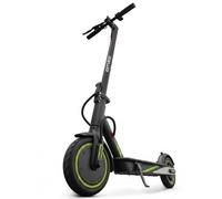 ESTVELO Electric Scooter for Adults, 350W-500W Motor, 20/30/32/45km Long Range, 8.5"/10" Air/Solid Tires, Dual Suspension, Foldable E Scooter (Green Sticker Edition,30km Air Tires)