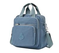 Estwell Women's Shoulder Bag Backpack Girls Small Handbag Waterproof Nylon Messenger Bag Multi Pockets 3 in 1 Shoulder Bag/Backpack/Cross-Body Bag