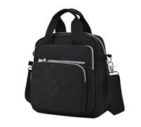Estwell Women's Shoulder Bag Backpack Girls Small Handbag Waterproof Nylon Messenger Bag Multi Pockets 3 in 1 Shoulder Bag/Backpack/Cross-Body Bag