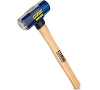 Estwing 4-Pound Hard Face Sledge Hammer for Demolition / Stake Driving, 50-55 HRC, 16-Inch Hickory Handle, Ergonomic Grip, Durable Construction
