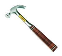 Estwing Curved Claw Hammer Leather Handle - One Piece Forged Steel