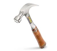 Estwing 12OZ Curved Claw Nail Hammer with Leather Grip E12C