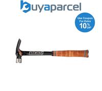 Estwing E19SM Ultra Series Milled Face Framing Hammer with Leather Grip, 19oz/53
