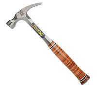 Estwing E20S Straight Claw Hammer With Leather Grip 20Oz/560G Pk 1 23514