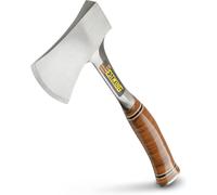 Estwing E24A Sportsmans Axe Hatchet 14" Leather Grip Steel Camping Tool + Sheath