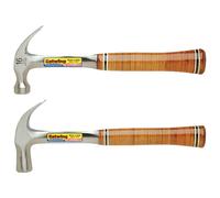 Estwing E24C 24oz Curved Claw Hammer Leather Grip Length 343mm