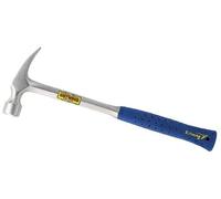 Estwing E322S 22oz Straight Claw Framing Hammer Blue Shock Reduction Grip Length 406mm