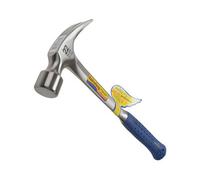 Estwing E322S 22oz Straight Claw Framing Hammer Blue Shock Reduction Grip Length 406mm