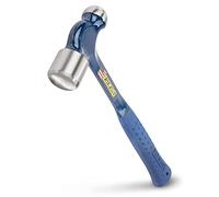 Estwing E3-32BP 32oz Ballpeen Hammer with Nylon Vinyl Shock Reduction Grip,Blue