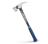 Estwing E325S 25oz Big Blue Straight Claw Framing Hammer Blue Shock Reduction Grip Length 455mm