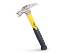 Estwing EMRF16S 16oz Sure Strike Straight Claw Hammer, Smooth Face, Fibreglass Shaft