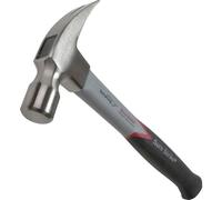 Estwing EMRF20S Surestrike Fibreglass Straight Claw Hammer 20Oz | Rip Claw Versatility, Forged Steel Head, Fiberglass Handle, No-Slip Cushion Grip