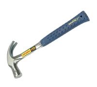 Estwing ESTE328C E3/28C 24oz English Pattern Curved Claw Hammer, Smooth Face, Shock Reduction Grip