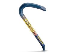 ESTWING Gooseneck Wrecking Bar - 1/2" x 12" Pry Bar with Angled Chisel End & Forged Steel Construction - EWB-12