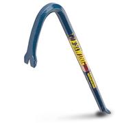 ESTWING Gooseneck Wrecking Bar - 5/8" x 18" Pry Bar with Angled Chisel End & Forged Steel Construction - EWB-18