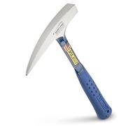 ESTWING Rock Pick - 14 oz Geology Hammer with Pointed Tip & Shock Reduction Grip - E3-14P