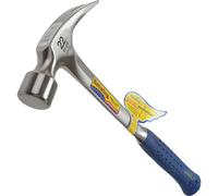 Estwing E322S 22oz Straight Claw Framing Hammer Blue Shock Reduction Grip Length 406mm