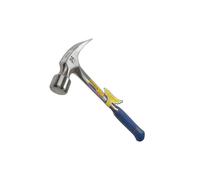 Estwing Straight Claw Framing Hammer, Vinyl Grip Multi Colour (680G (24Oz))