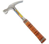 Estwing E12S 12oz Straight Claw Hammer, Smooth Face, Leather Handle