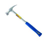 Estwing Straight Claw Hammer - One Piece Steel Blue Vinyl Handle