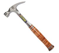 Estwing Straight Claw Hammer with Leather Grip 20oz Length 12.5" 318mm E20S