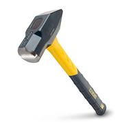 ESTWING Sure Strike Blacksmith's Hammer - 40 oz Metalworking Tool with Fiberglass Handle & No-Slip Cushion Grip - MRF40BS