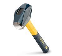 ESTWING Sure Strike Drilling/Crack Hammer - 2-Pound Sledge with Fiberglass Handle & No-Slip Cushion Grip - MRF2LB