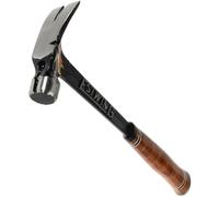 Estwing E19SM 19oz Ultra Series Straight Claw Framing Hammer Milled Face Leather Grip Length 400mm