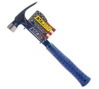 Estwing Ultra Series Claw Hammer with Vinyl Grip Blue 15oz Length 13.75" E6/15SR