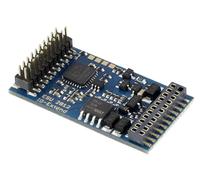 ESU Loksound 51970 21 Pin Adapter board plus Aux 3/4, 2 x servo, smoke unit