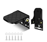 ESUDNT Folding Truck Step, Anti-Slip RV Step, Durable Boat Trailer Step for Trucks, RV, Camper and Trailers (2 Pack)