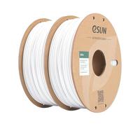 eSUN ASA+ Filament 1.75mm, Weather Resistant, 1KG (2.2 LBS) per Spool, 2 Reels Printing Materials for 3D Printers,Cold White+Cold White