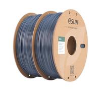 eSUN ASA+ Filament 1.75mm, Weather Resistant, 1KG (2.2 LBS) per Spool, 2 Reels Printing Materials for 3D Printers,Grey+Grey