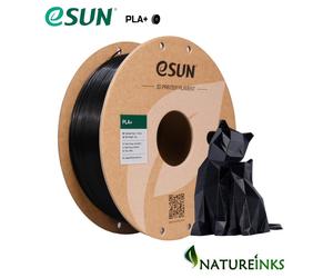 eSUN BLACK PLA Plus + 3D Printer 1.75mm Filament 1 kg ✨ Buy 4 and Get 1 Free ✨