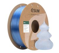 eSUN Clear PLA Filament 1.75mm, Translucent 3D Printing Filament 1KG Spool (2.2 LBS) for 3D Printers,Translucent Blue