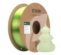 eSUN Clear PLA Filament 1.75mm, Translucent 3D Printing Filament 1KG Spool (2.2 LBS) for 3D Printers,Translucent Green