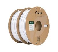 eSUN Cold White PLA Filament 1.75mm, 3D Printing PLA Lite Filament 1.75mm Dimensional Accuracy +/- 0.03mm, 2KG 3D Printer Filament, 1kg per Spool, Cold White 2Pack