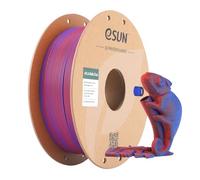 eSUN Matte Dual Color PLA Filament 1KG, Shine-Free & Frosted, Red Blue