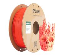 eSUN Matte Dual Color PLA Filament 1KG, Shine-Free & Frosted, Red Yellow