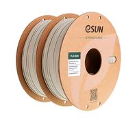 eSUN Matte PLA Filament 1.75mm 3D Printing Filament, 1kg Cardboard Spool(2.2lbs) 3D Printer Filament PLA for Most FDM 3D Printers, Light Khaki 2Pack