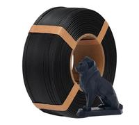 eSUN Matte PLA Refill Filament 1KG,Spoolless Matte PLA, Frosted, Deep Black | Spoolless 3D Printing Filament, Shine-Free Color, Frosted Texture, 1KG Spool (2.2 LBS) for 3D Printers