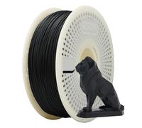 eSUN Matte PLA Refill Filament and Spool Kit, Spoolless Matte PLA 1.75mm and Removable Filament eSpool+, 1KG Spool (2.2 LBS) 3D Printing Filament for 3D Printers,Deep Black