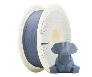 eSUN Matte PLA Refill Filament and Spool Kit, Spoolless Matte PLA 1.75mm and Removable Filament eSpool+, 1KG Spool (2.2 LBS) 3D Printing Filament for 3D Printers,Deep Grey