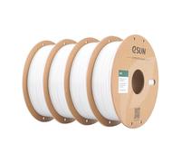 eSUN PET 3D Printing Filament 4KG, High Toughness, White