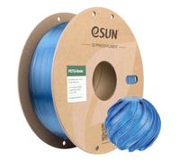 eSUN PETG 3D Printing Filament 1KG, High Toughness, Translucent Light Blue | 1.75mm 1KG Spool(2.2 LBS) 3D Printer Filament for 3D Printers, Dimensional Accuracy +/- 0.05mm