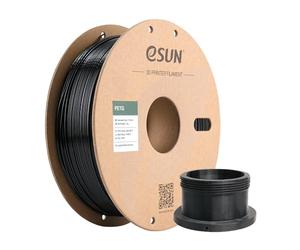 eSUN PETG Filament 1.75mm, 3D Printer Filament PETG, Dimensional Accuracy +/- 0.05mm, 1KG Spool (2.2 LBS) 3D Printing Filament for 3D Printers, Solid Black