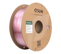 eSUN PETG Filament 1.75mm, High Toughness PETG Filament, 1KG Spool (2.2 LBS) 3D Printing Filament for 3D Printers,Translucent Light Pink