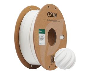 eSUN PL Filament 1.75mm, Enhanced Toughness 3D Printer Filament PLA Plus, Dimensional Accuracy +/- 0.03mm, 1KG Spool (2.2 LBS) 3D Printing Filament for 3D Printers,Milky White